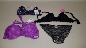 100 X LINGERIE SWIMMWEAR IN VARIOUS STYLES AND SIZES IE LEPEL, POUR MOI AND PANACHE