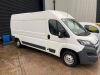 WHITE PEUGEOT BOXER 335 PROFESSIONAL L3. ( DIESEL ) Reg : CE15 OMP Mileage : 120,558 Details: FIRST REGISTERED 17/3/2015 PANEL VAN 2198CC MOT TILL 11 DEC 20 2 KEYS NO V5