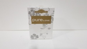 50 X BRAND NEW PURE LOVE VAPORISATEUR NATURAL SPRAY 100ml 3.3FL.OZ.