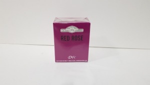 50 X BRAND NEW RED ROSE VAPORISATEUR NATURAL SPRAY 80ml 2.7FL.OZ.