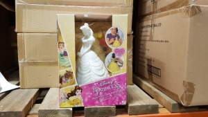 18 X BRAND NEW DISNEY PRINCESS PAINT YOUR OWN MONEY BANK IN 3 BOXES