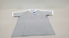 8 X BRAND NEW ADIDAS 3-STRIPES T-SHIRT IN GREY UK SIZE XL