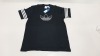 9 X BRAND NEW ADIDAS OUTLINE T-SHIRT IN BLACK UK SIZE M