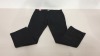 40 X BRAND NEW BOOTCUT JEANS IN BLACK SIZE 18 STANDARD