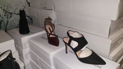 15 X BRAND NEW PAIRS OF DOROTHY PERKINS SHOES IN VARIOUS STYLES & SIZES