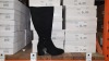 14 X BRAND NEW PAIRS OF EVANS BLACK BOOTS IN VARIOUS SIZES