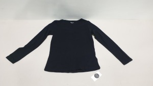 60 X LADIES BRAND NEW BLACK MATERNITY LONG SLEEVED TOPS - SIZE 16 - IN 1 CARTON - RRP £6 EACH