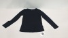 60 X LADIES BRAND NEW BLACK MATERNITY LONG SLEEVED TOPS - SIZE 12 - IN 1 CARTON - RRP £6 EACH