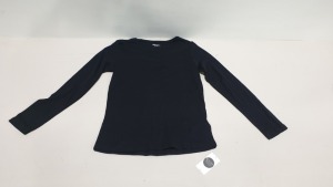 60 X LADIES BRAND NEW BLACK MATERNITY LONG SLEEVED TOPS - SIZE 12 - IN 1 CARTON - RRP £6 EACH