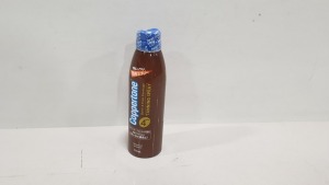 144 X COPPERTONE 177ML TANNING SPRAY 4 SPF - IN 6 CARTONS