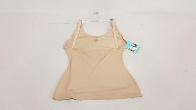 24 X BRAND NEW SPANX ASSETS NUDE COLOURED OPEN BUST CAMI SIZE 2X RRP $30.00