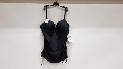 15 X BRAND NEW SPANX PUSH UP TANKINI (POWERSUITS) FOR MAXIMUM IMPACT SIZE LARGE RRP $34.99