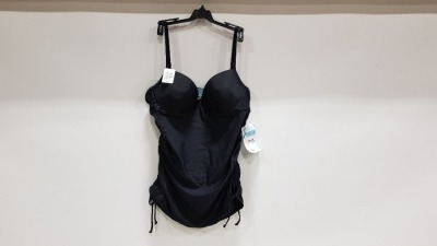 15 X BRAND NEW SPANX PUSH UP TANKINI (POWERSUITS) FOR MAXIMIUM IMPACT SIZE LARGE RRP $34.99