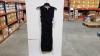 12 X BRAND NEW SPANX DRAPED BOLD BLACK DRESS SIZE EXTRA LARGE