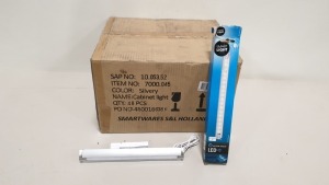 48 X BRAND NEW BOXED SMARTWARES LED UNDER CABINET LIGHT WITH MOTION SENSOR (TOTAL RRP £720.00) - IN ONE BOX