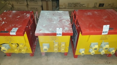 INDUSTRAIL TRANSFORMER INPUT 230 V 50HZ OUTPUT 110 V