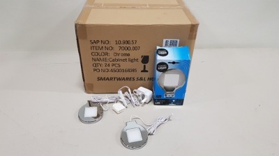 24 X BRAND NEW BOXED SMARTWARES SENSOR OPTIONAL LED OVER CABINET LIGHT (TOTAL RRP £600.00) - IN ONE BOX