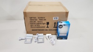 32 X BRAND NEW BOXED SMARTWARES SENSOR OPTIONAL LED OVER CABINET LIGHT (TOTAL RRP £800.00) - IN ONE BOX