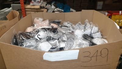 FULL PALLET OF AVON BRAS IN VARIOUS STYLES AND SIZES INCLUDING EMILY MULTIWAY BRA UK SIZE 38, JACQUARD MINIMISER BRA UK SIZE 38 AND FULL CUP LACE BRA UK SIZE 38 ETC