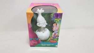 23 X BRAND NEW TROLLS PAINT YOUR OWN MONEY BANK - INCLUDES 1 FIGURE, 1 BRUSH AND 5 PAINTS IN VARIOUS COLOURS