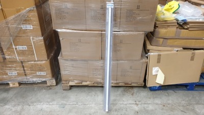 20 X BRAND NEW WHITE TELESCOPIC SHOWER RAILS 1250-2300 MM (PROD CODE 922551) RRP £8.02 EACH (EXC VAT) - PICK LOOSE HALF A CARTON