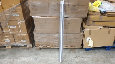 20 X BRAND NEW WHITE TELESCOPIC SHOWER RAILS 1250-2300 MM (PROD CODE 922551) RRP £8.02 EACH (EXC VAT) - PICK LOOSE HALF A CARTON