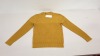 12 X BRAND NEW BOXED WOMENS SELECTED HOMME SLHMELVIN HIGH NECK JUMPER (COLOUR CHAI TEA) SIZE M - IN ONE BOX TOTAL RRP £540.00