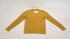 12 X BRAND NEW BOXED WOMENS SELECTED HOMME SLHMELVIN HIGH NECK JUMPER (COLOUR CHAI TEA) SIZE S - IN ONE BOX TOTAL RRP £540.00