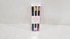 100 X 6 PIECE NAIL ART ORIGINAL PEN SET IN 1 BOX