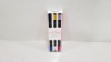 100 X 6 PIECE NAIL ART ORIGINAL PEN SET IN 1 BOX