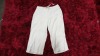 52 X BRAND NEW JD WILLIAMS SOFT SAND LINEN RICH CROP TROUSERS