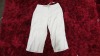 60 X BRAND NEW JD WILLIAMS HOT CORAL LINEN RICH CROP TROUSERS