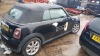 BLACK MINI COOPER. Reg : KS09 UFV Details: WITH 1 KEY 1598CC NO MOT NO LOGBOOK - 2