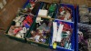 700+ PIECE MIXED CAR LOT CONTAINING PAINT BRUSHES, POWER OUTLETS, AIR FRESHNERS AND AIR PUMPS ETC IN 5 TRAYS (NOT INCLUDED)