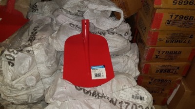 36 X BRAND NEW SILVERLINE RED HOLLANDER SHOVEL - IN 3 BAGS