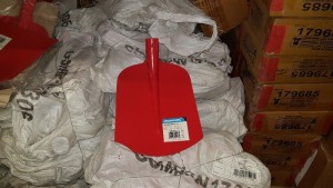 36 X BRAND NEW SILVERLINE RED HOLSTEINER SHOVEL - IN 3 BAGS