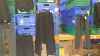 £400 MIN RETAIL VALUE OF CHILDRENS SCHOOL PANTS IN VARIOUS STYLES AND SIZES IN 5 TRAYS (NOT INCLUDED)