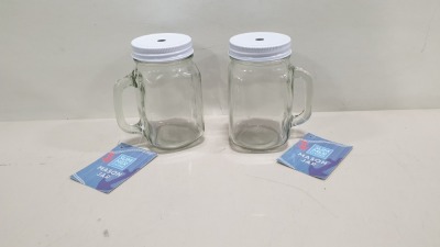 192 X BRAND NEW SUMMER LIVING MULTI PURPOSE MASON JAR IN 8 BOXES