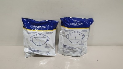 200 X BRAND NEW DR. MFYAN KN95 THREE DIMENSIONAL PROTECTIVE RESPIRATOR 3 YEAR SHELF LIFE (UNOPENED) PRODUCT DATE: APRIL 2020 **20 X PACK OF 10**