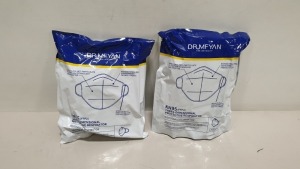 200 X BRAND NEW DR. MFYAN KN95 THREE DIMENSIONAL PROTECTIVE RESPIRATOR 3 YEAR SHELF LIFE (UNOPENED) PRODUCT DATE: APRIL 2020 **20 X PACK OF 10**