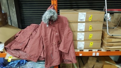8 X BRAND NEW GEORGE WOMENS FAUX FUR JACKET SIZE XXL