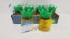 168 X BRAND NEW WILSON & GREGORY GARDEN SOLAR POWERED PINEAPPLE ORNAMENTS IN 7 BOXES