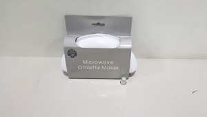 144 X BRAND NEW YOUR HOME MICROWAVE OMLETTE MAKER CONTAINED IN 7 BOXES