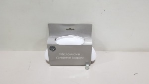 144 X BRAND NEW YOUR HOME MICROWAVE OMLETTE MAKER CONTAINED IN 7 BOXES