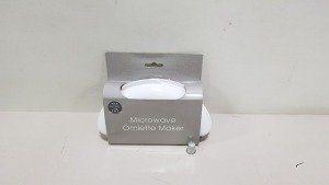 144 X BRAND NEW YOUR HOME MICROWAVE OMLETTE MAKER CONTAINED IN 7 BOXES