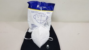 200 X BRAND NEW DR. MFYAN KN95 THREE DIMENSIONAL PROTECTIVE RESPIRATOR 3 YEAR SHELF LIFE (UNOPENED) PRODUCT DATE APRIL 2020 **20 X PACK OF 10**