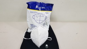 200 X BRAND NEW DR. MFYAN KN95 THREE DIMENSIONAL PROTECTIVE RESPIRATOR 3 YEAR SHELF LIFE (UNOPENED) PRODUCT DATE APRIL 2020 **20 X PACK OF 10**