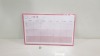 960 X BRAND NEW SGM DAILY PLANNER (PLAY / WORK / HOME) DATED 2019 (NOT DATED OR NUMBERED SO CAN BE USED FOR CHILDREN'S HOME ACTIVITY OR MEAL PLANNING) CONTAINED IN 40 BOXES