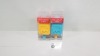 240 X BRAND NEW SUMMER LIVING ICE LOLLY FAN WITH REMOVABLE LID IN VARIOUS COLOURS IN 10 BOXES