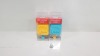 240 X BRAND NEW SUMMER LIVING ICE LOLLY FAN WITH REMOVABLE LID IN VARIOUS COLOURS IN 10 BOXES
